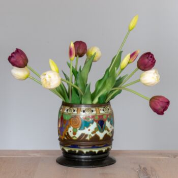 Art Deco Flower Pot