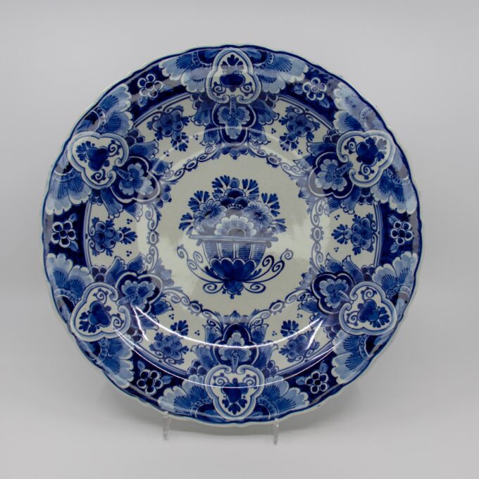 Delft Blue Plate (Royal Delft, Porceleyne Fles)