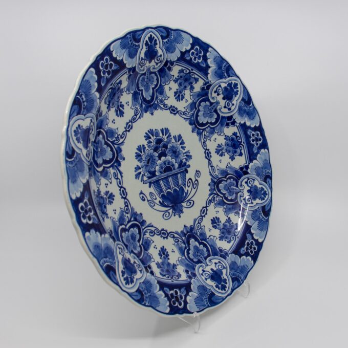 Delft Blue Plate (Royal Delft, Porceleyne Fles) - Image 4