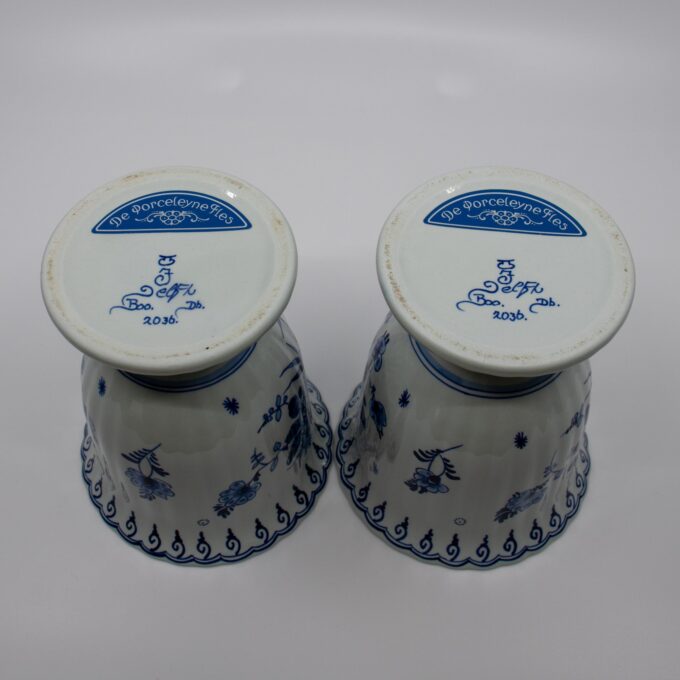 Set Delfts Blauwe Siervazen (Royal Delft - Porceleyne Fles) - Afbeelding 7