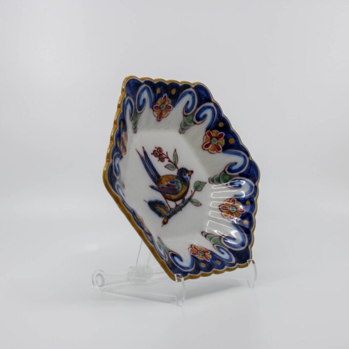 Makkum Plate 'Bird' (Koninklijke Tichelaar Makkum) - Image 4
