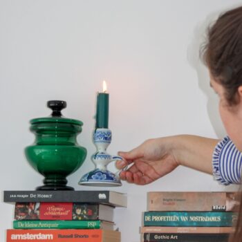 delftbluecandlestick